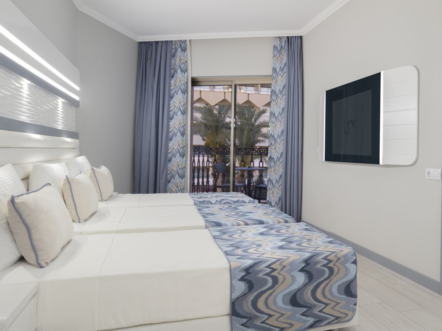 Family Room With Pool View