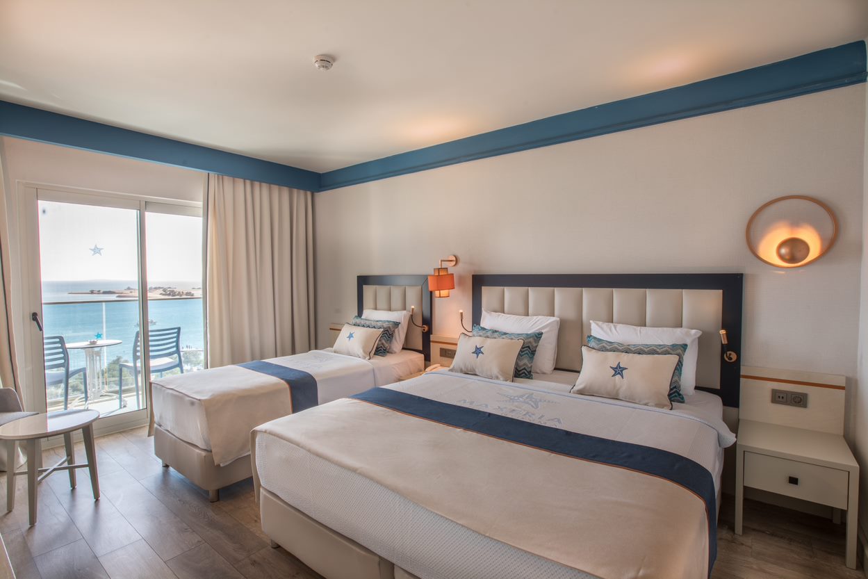 Standard Sea Vıew Room with Balcony