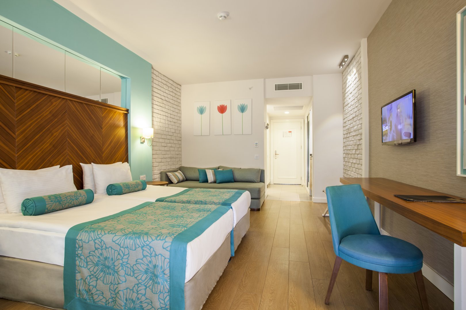 SINGLE STANDART ROOM SIDE SEA VIEW UPPER FLOOR