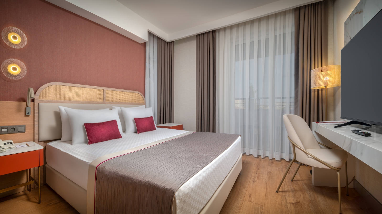 YAN BİNA SUPERIOR KARA MANZARALI