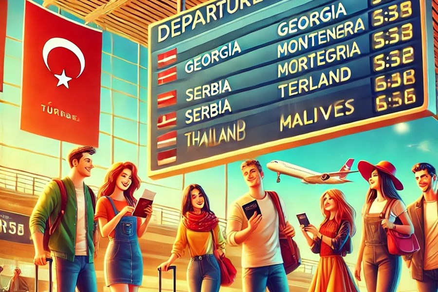 2025'te Türk Turistlerin Gözdesi: Vizesiz Tatil Destinasyonları