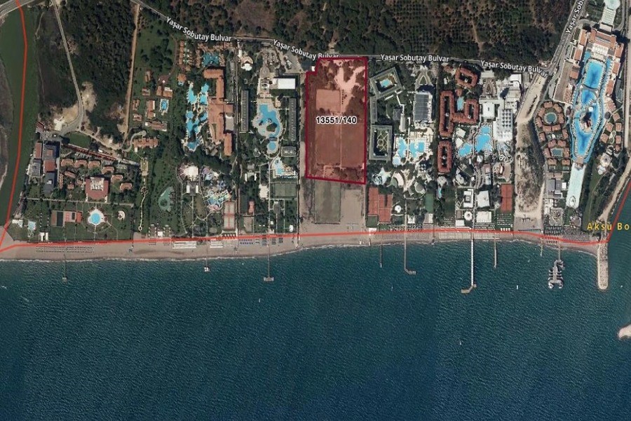 Antalyaya 900 Yatak Kapasiteli 5 Yıldızlı Yeni Bir Otel İnşa Edilecek