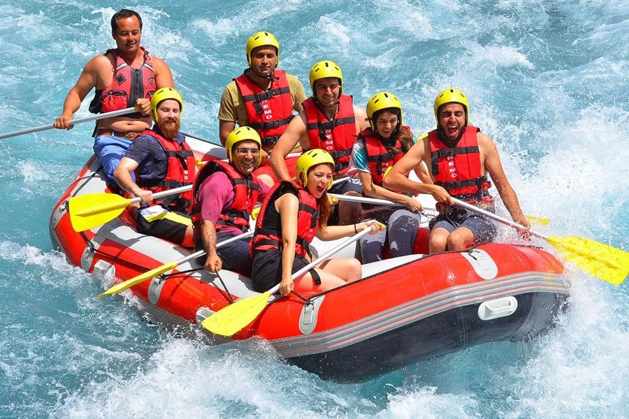 Türkiyenin En Heyecan Verici Rafting Rotaları