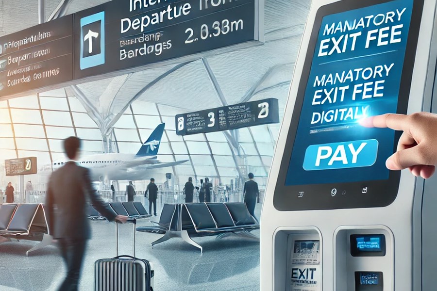 Yurt Dışı Çıkış Harcında Dijital Dönem Başladı