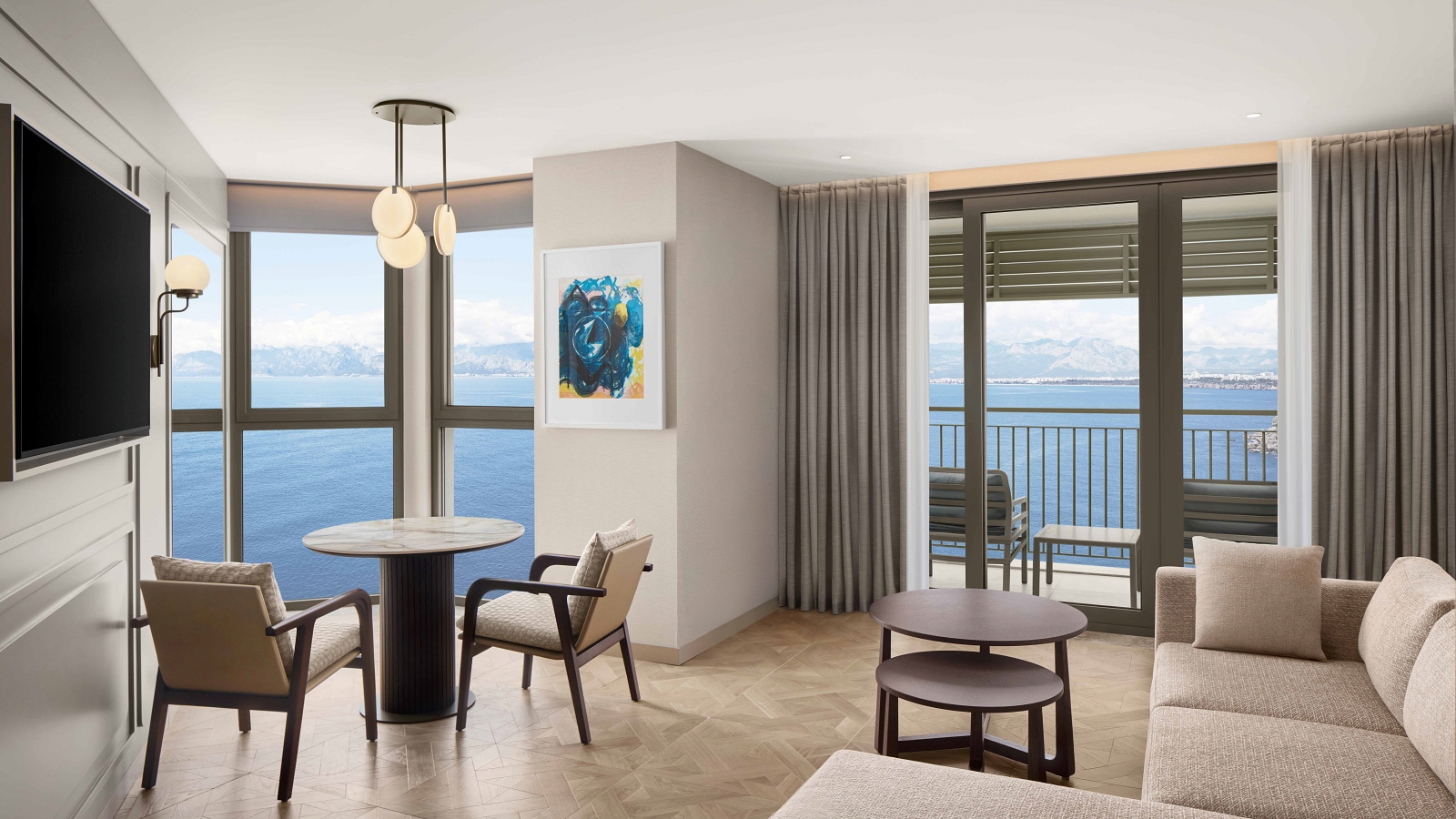 MEDITERRANEAN SUITE SEA WIEW  WITH LIVING ROOM