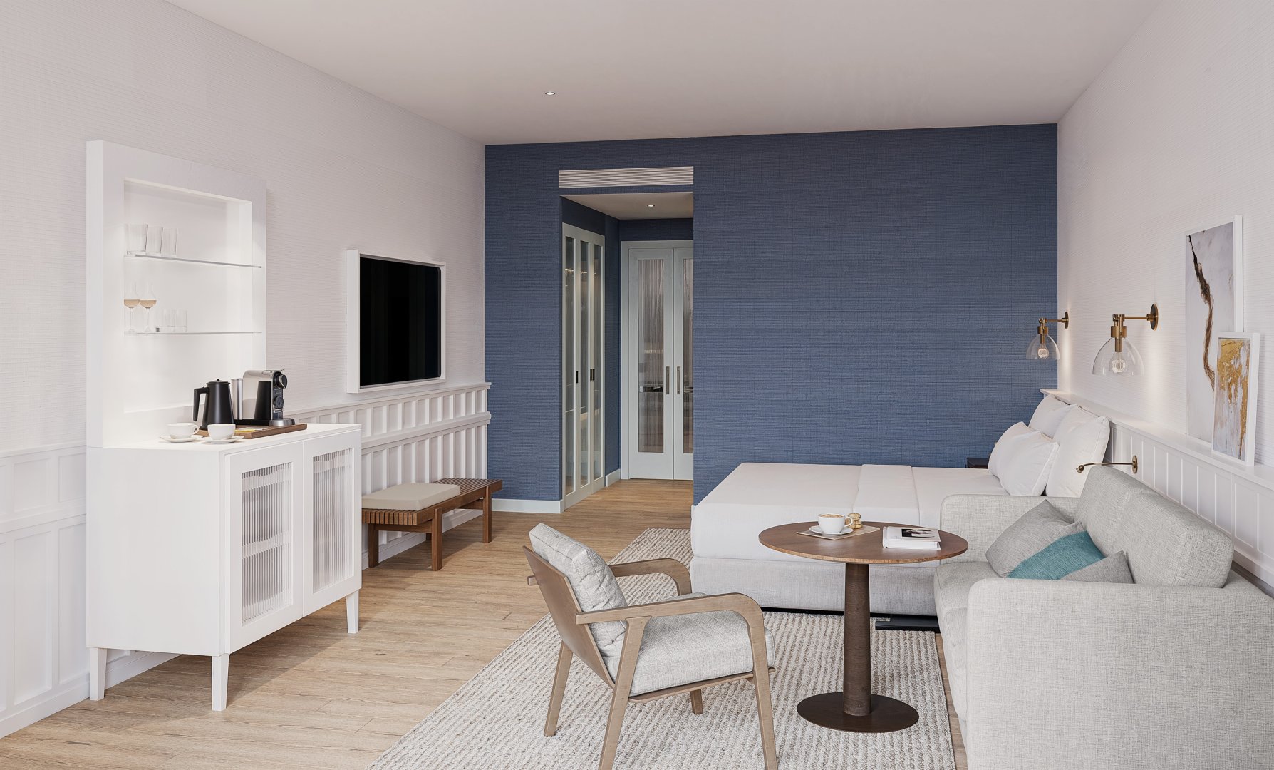 Family Deluxe Suite Swim-UP Sea View