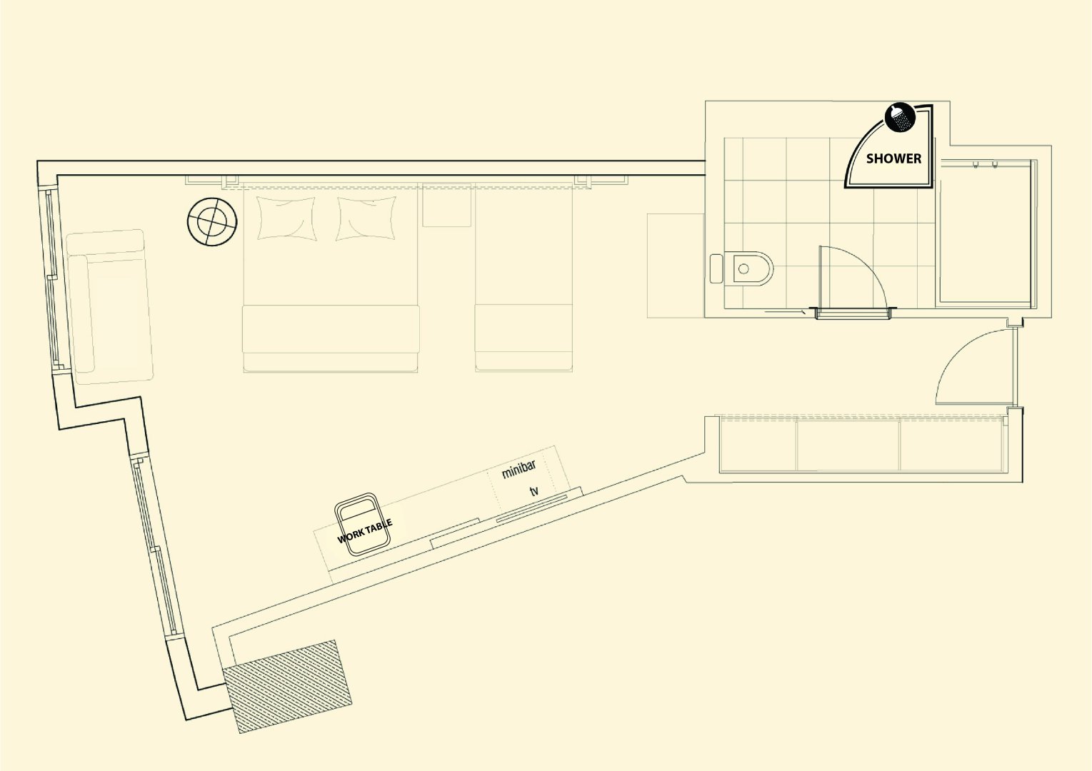 Junior Suite Sea Side View