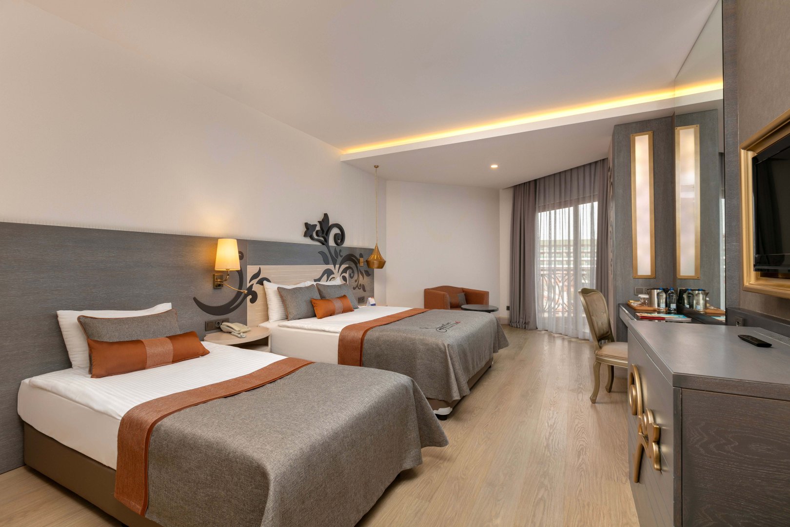 STANDART KARA MANZARALI ODA