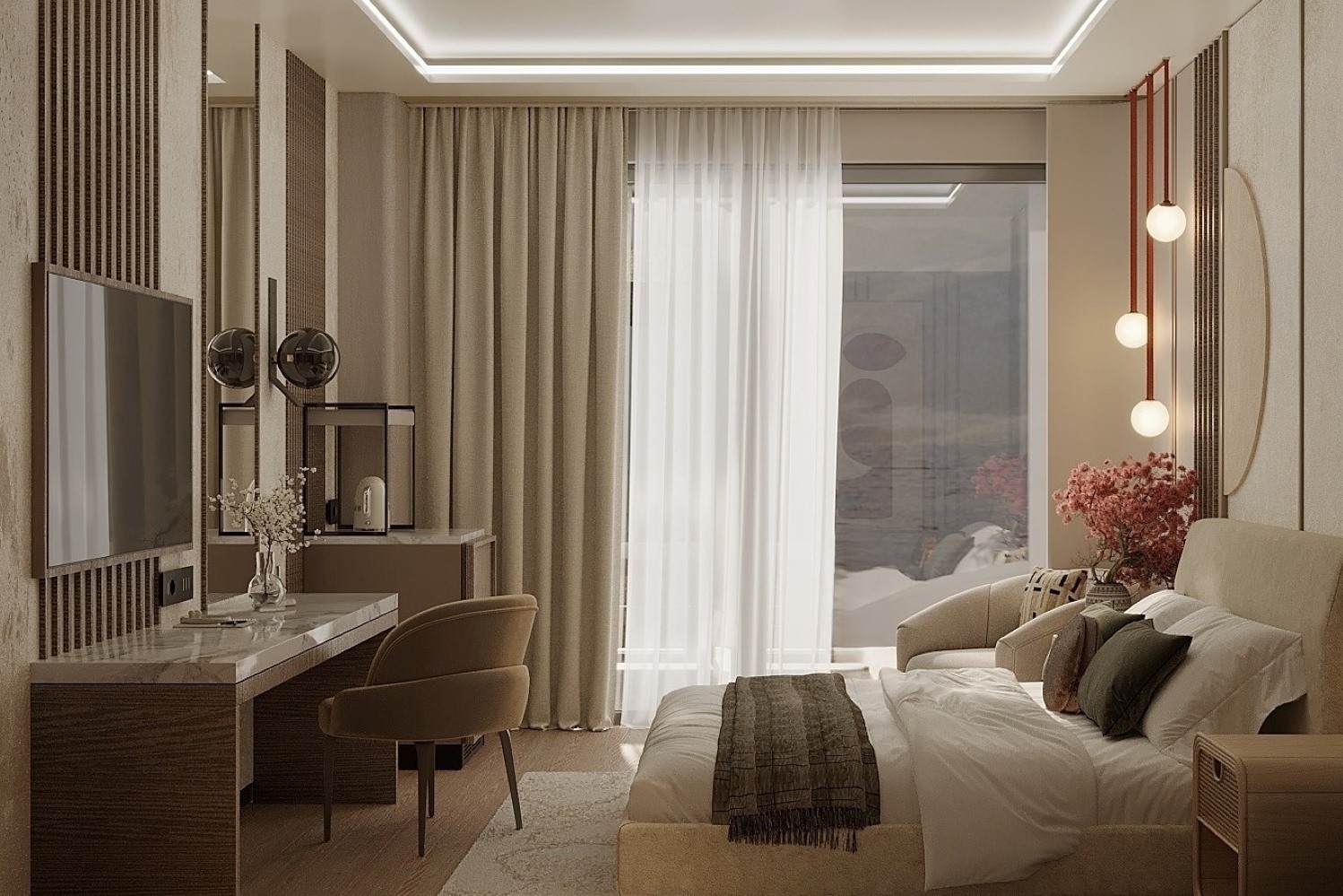 Standard Sea & Pool View